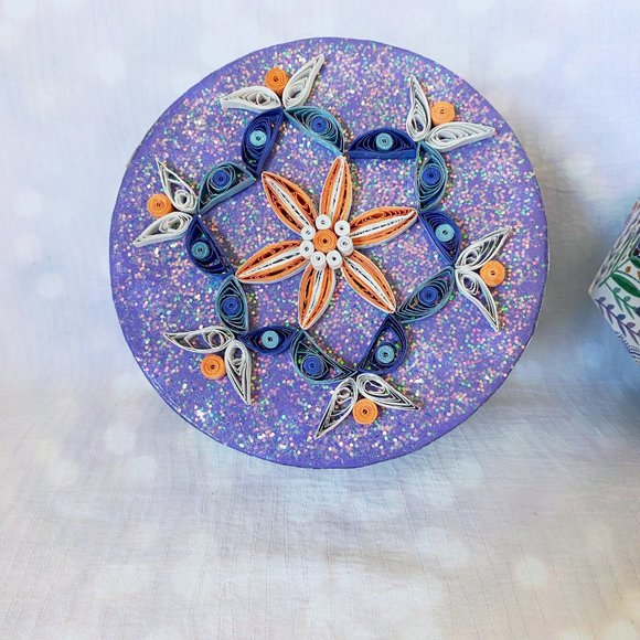 Quilling shiny box - Picture 2 of 4